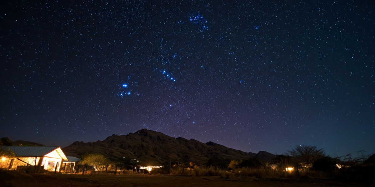 Visible Constellations in the Karoo
