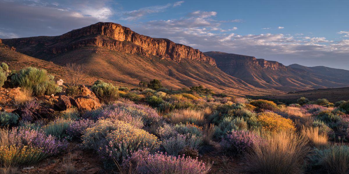 An image of the Karoo in Spring