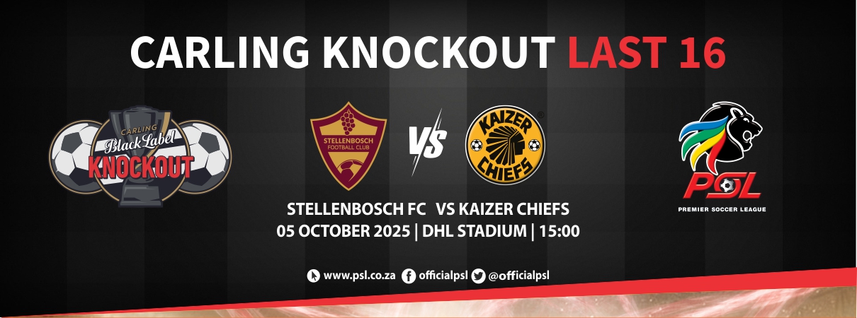 Stellenbosch FC vs Kaizer Chiefs FC (Carling Knockout Last 16)