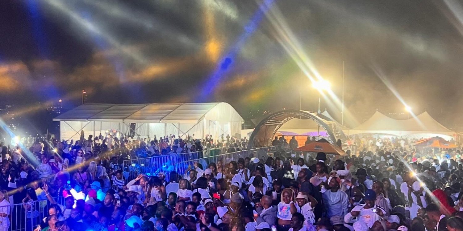 All white Alex music festival 10year anniversary