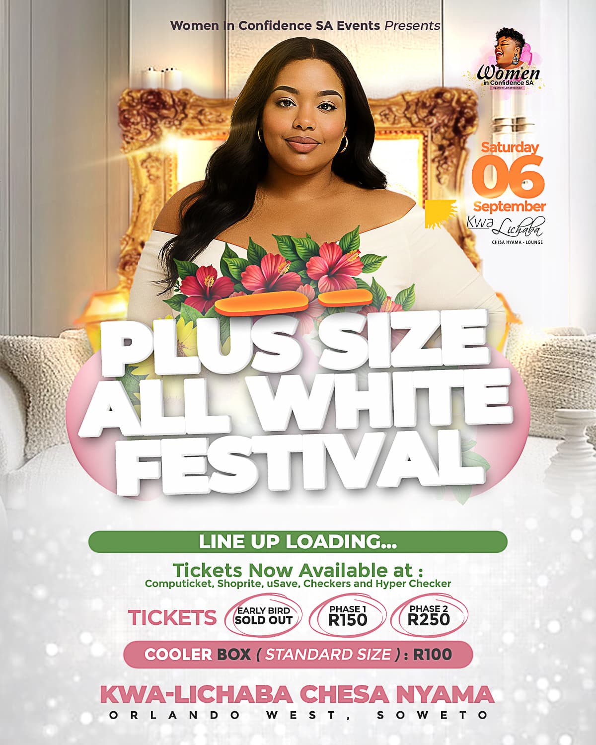 PLUS SIZE ALL WHITE FESTIVAL