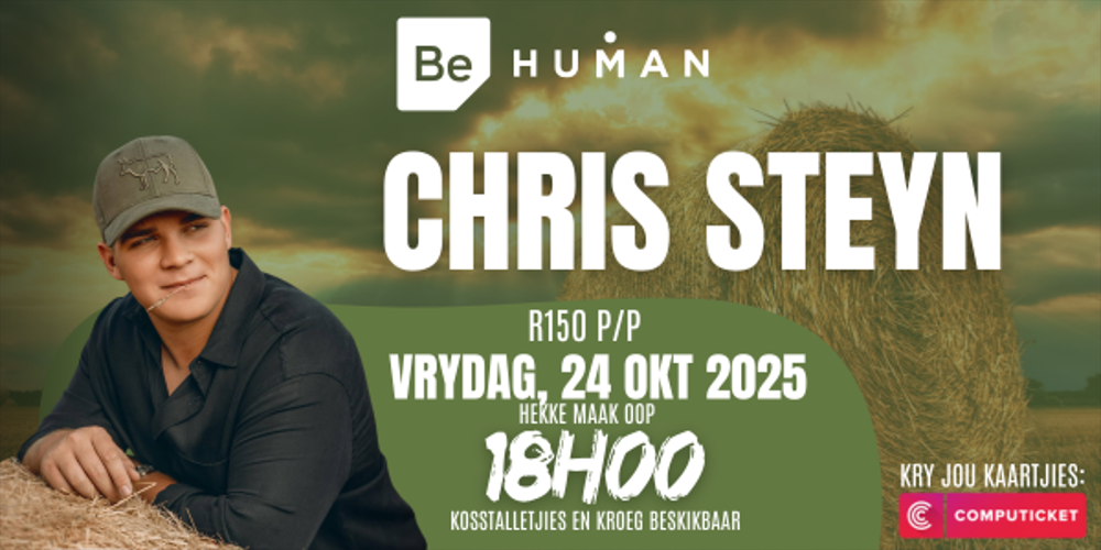 Chris Steyn @ Be Human