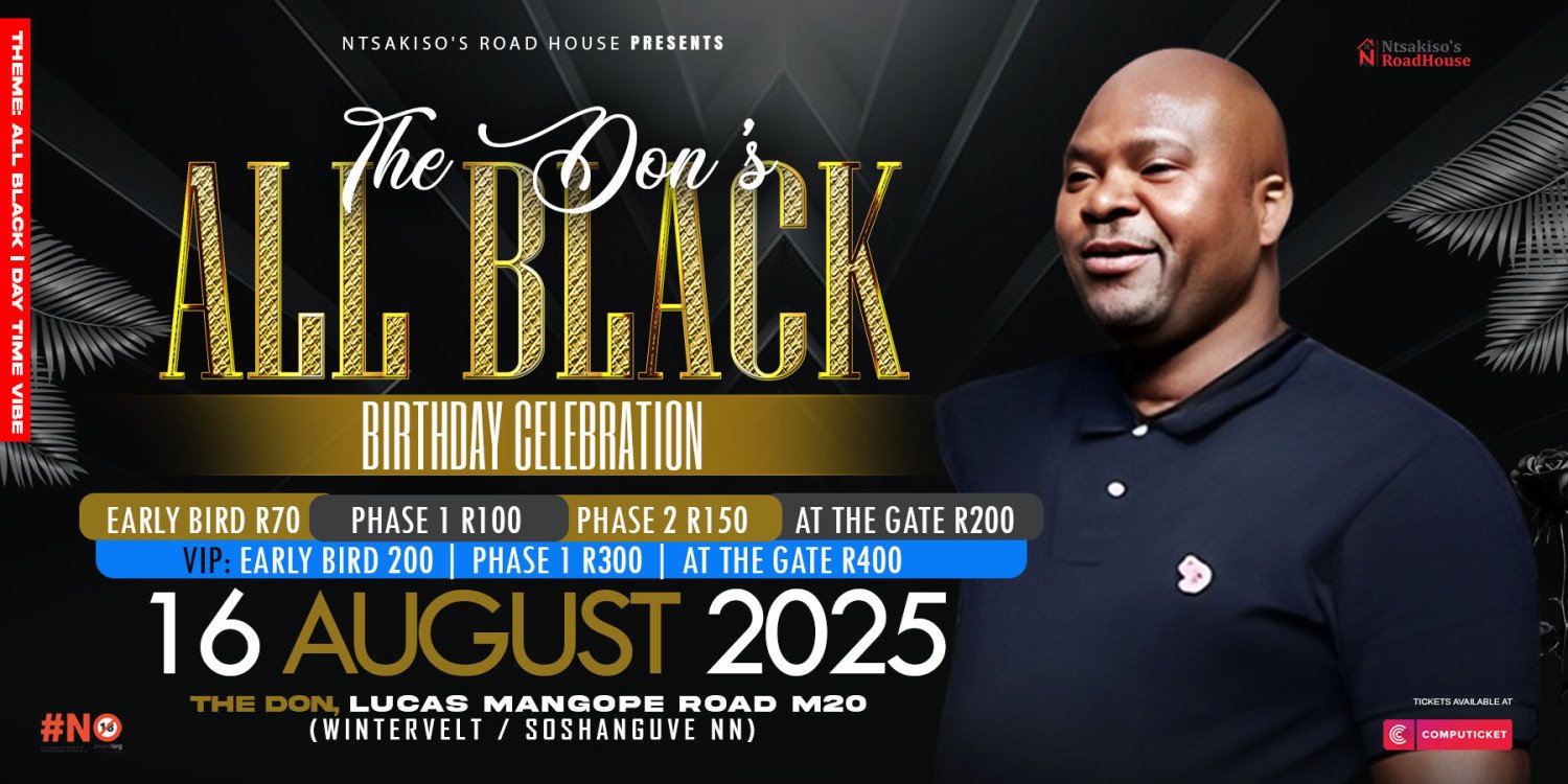 The Don All Black Birthday Celebrations