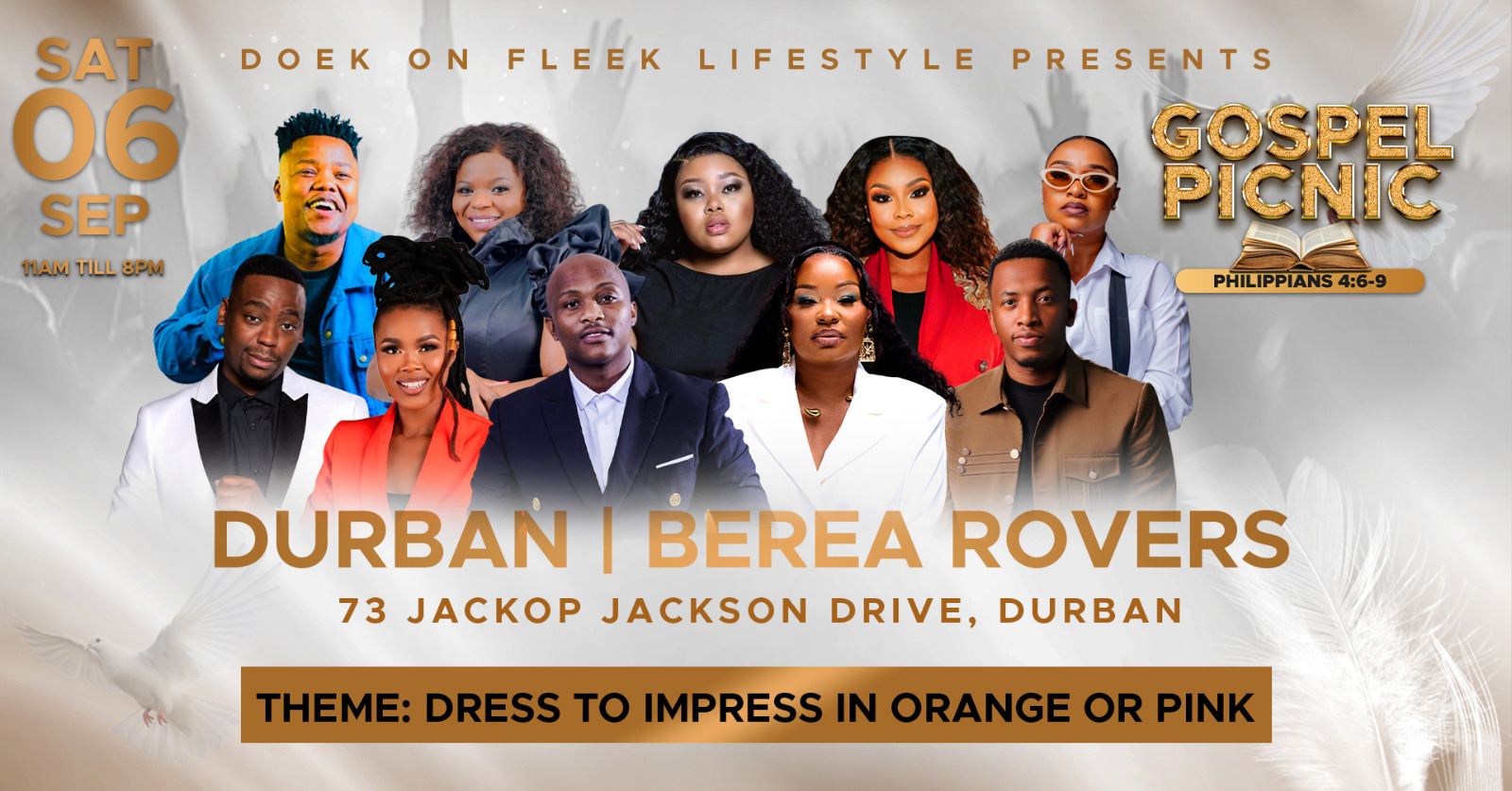 Doek On Fleek Gospel Picnic Durban