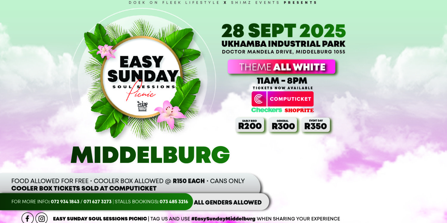 Easy Sunday Soul Sessions Picnic Middelburg