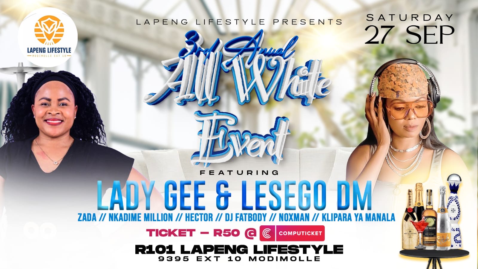 3RD Annual R101 Lapeng Lifestyle All White