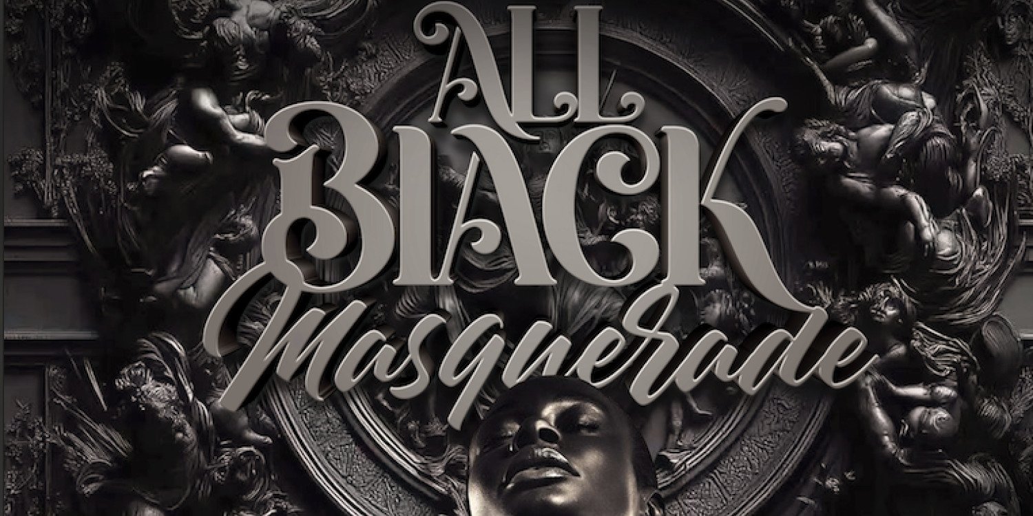 Dinho Cafe All Black Masquerade