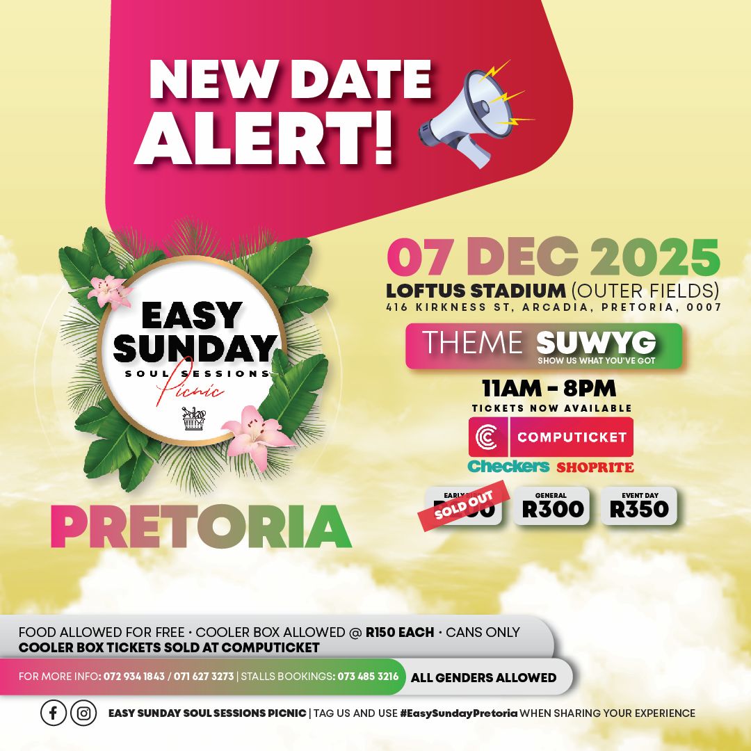 Easy Sunday Soul Sessions Picnic Pretoria