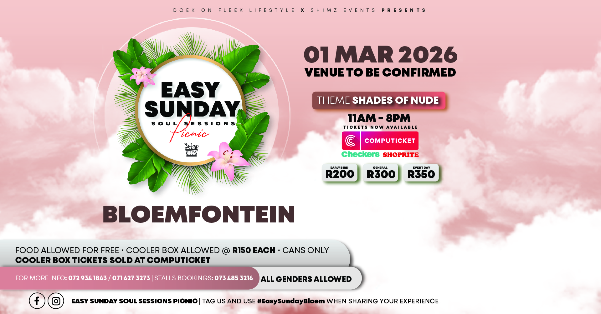 Easy Sunday Soul Sessions Picnic Bloemfontein