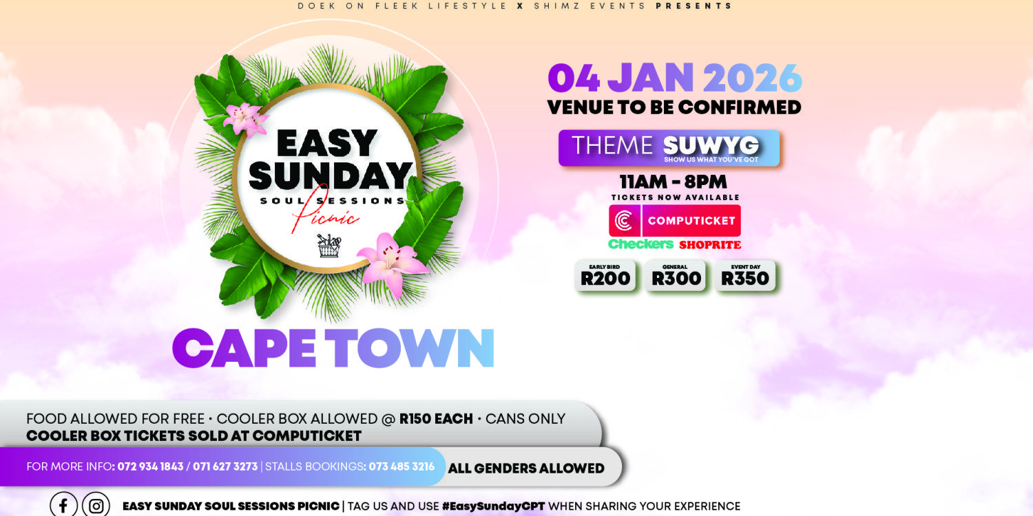 Easy Sunday Soul Sessions Picnic Cape Town