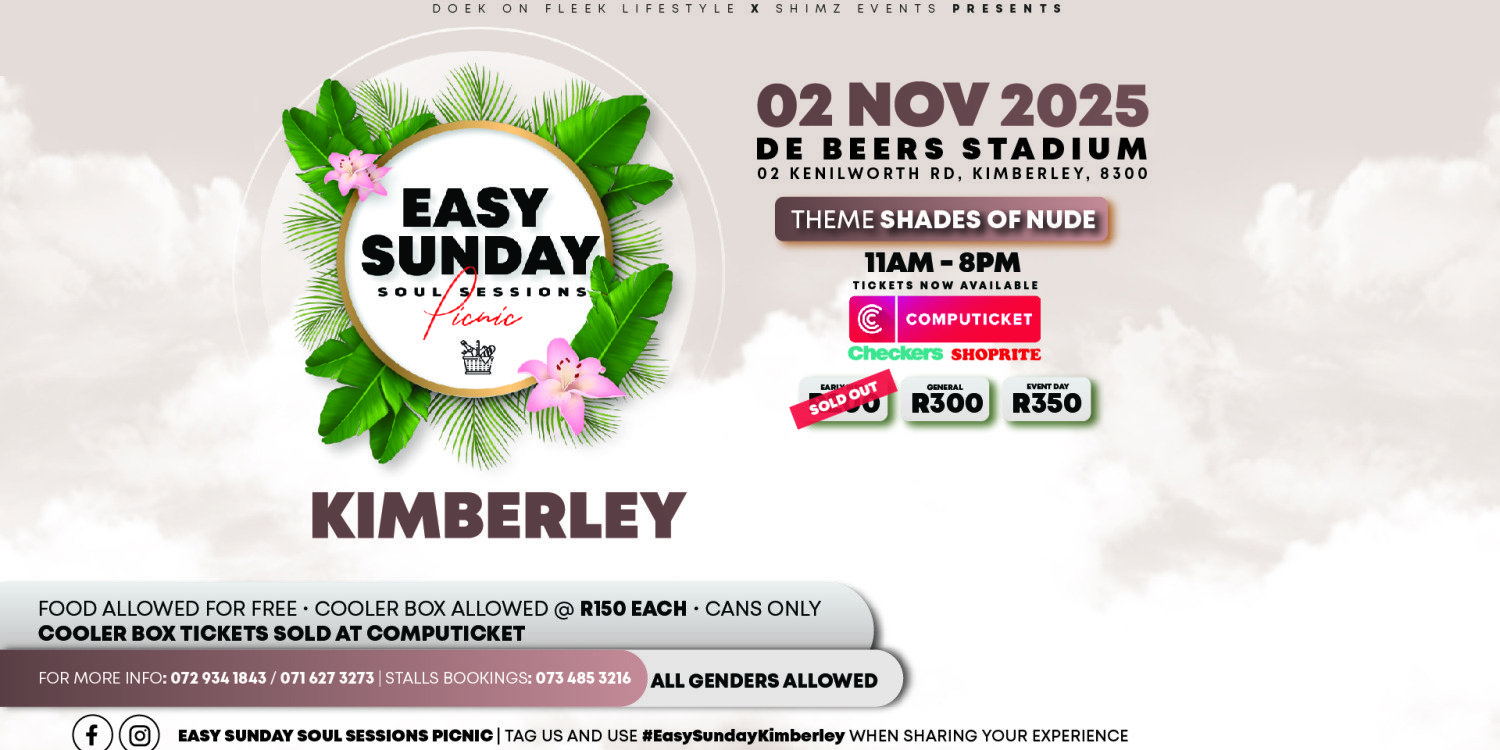 Easy Sunday Soul Sessions Picnic Kimberley