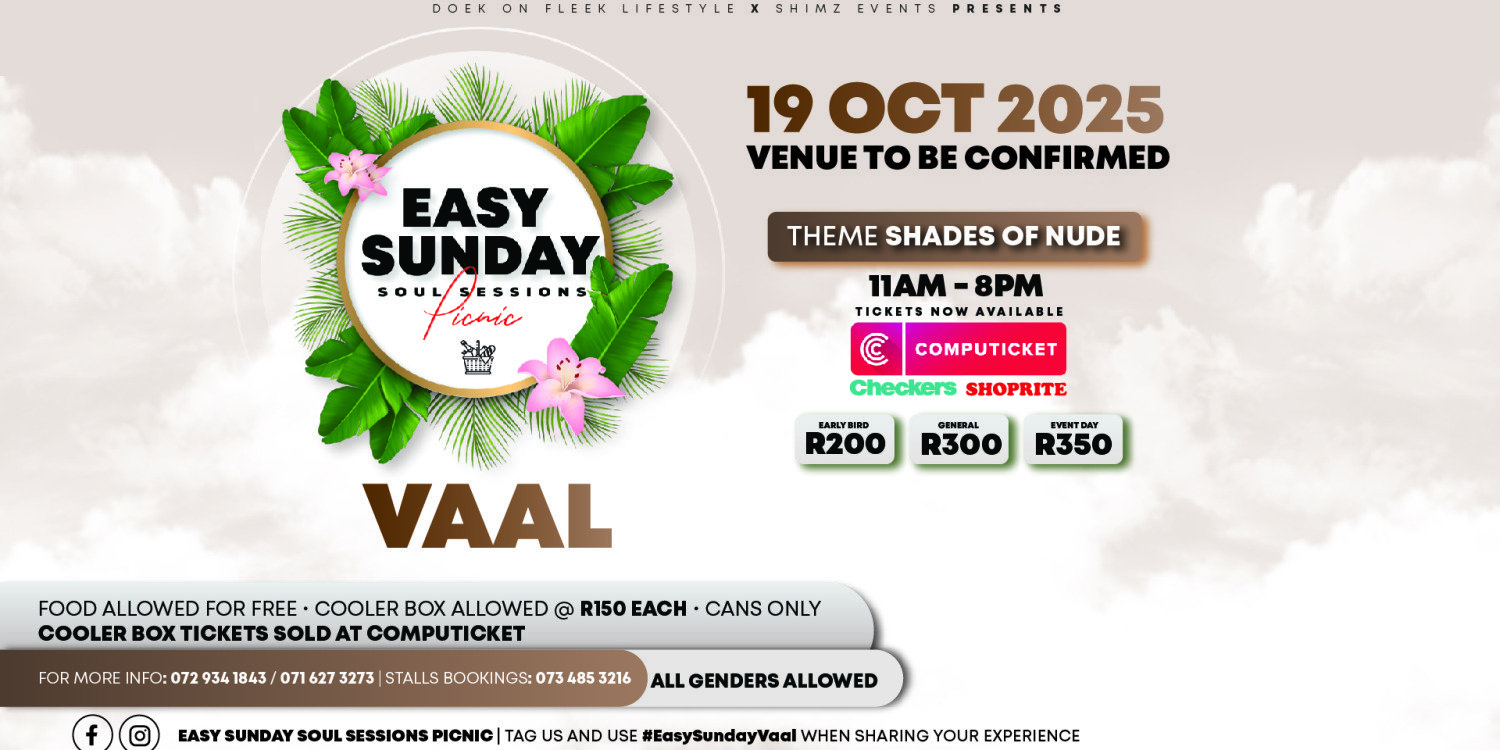 Easy Sunday Soul Sessions Picnic Vaal
