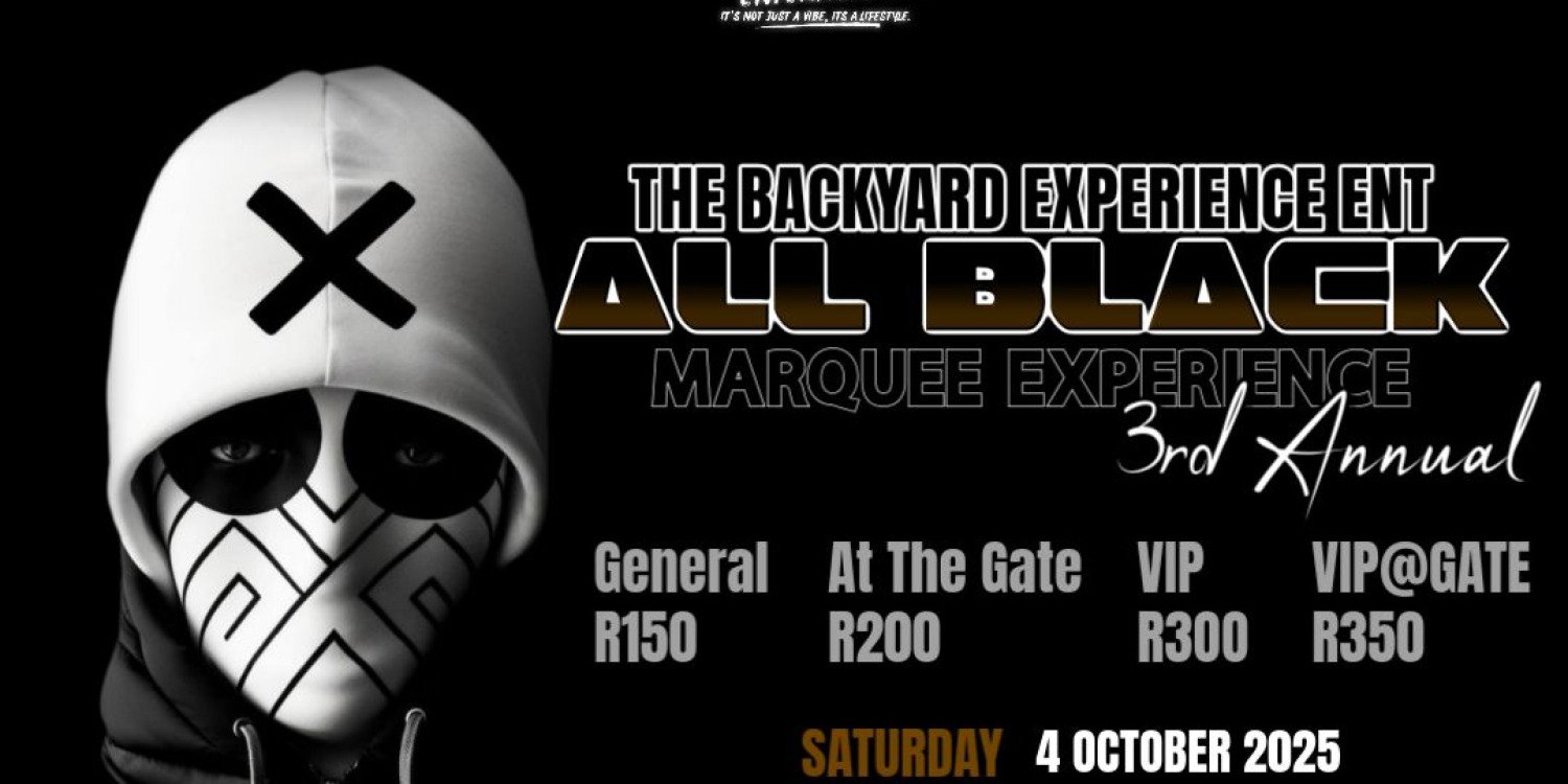 TBE ALL BLACK MARQUEE EXPERIENCE