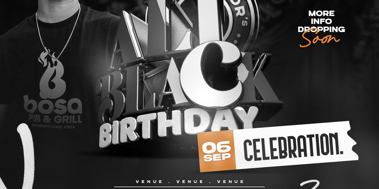 DJ Scizor's All Black Party