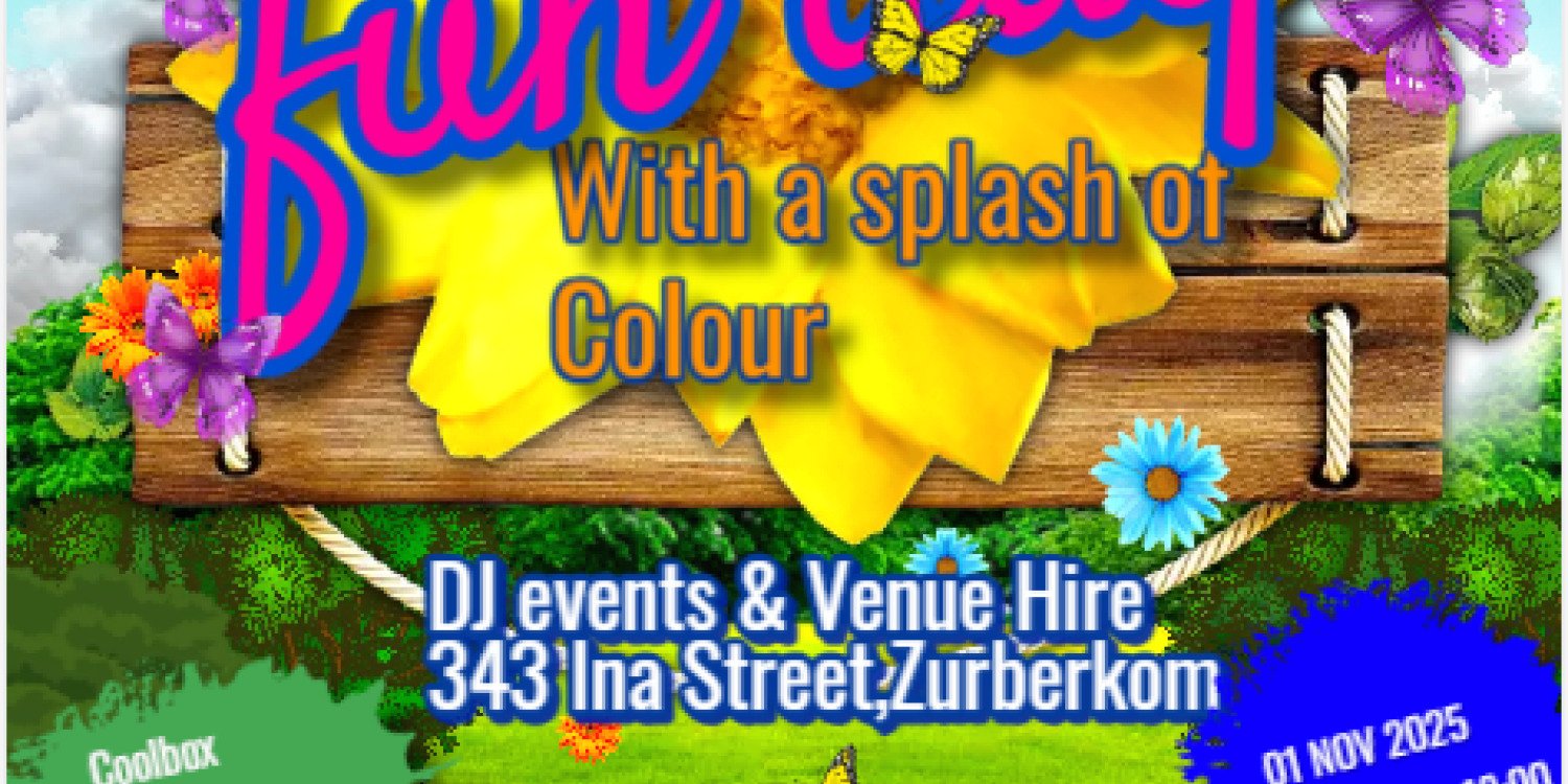Family Fun Day with a Splash of Colour