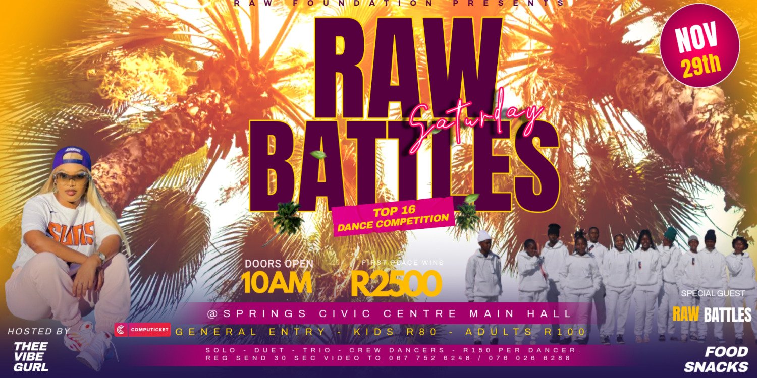 Raw Battles Top 16 Dance Competition (Springs)