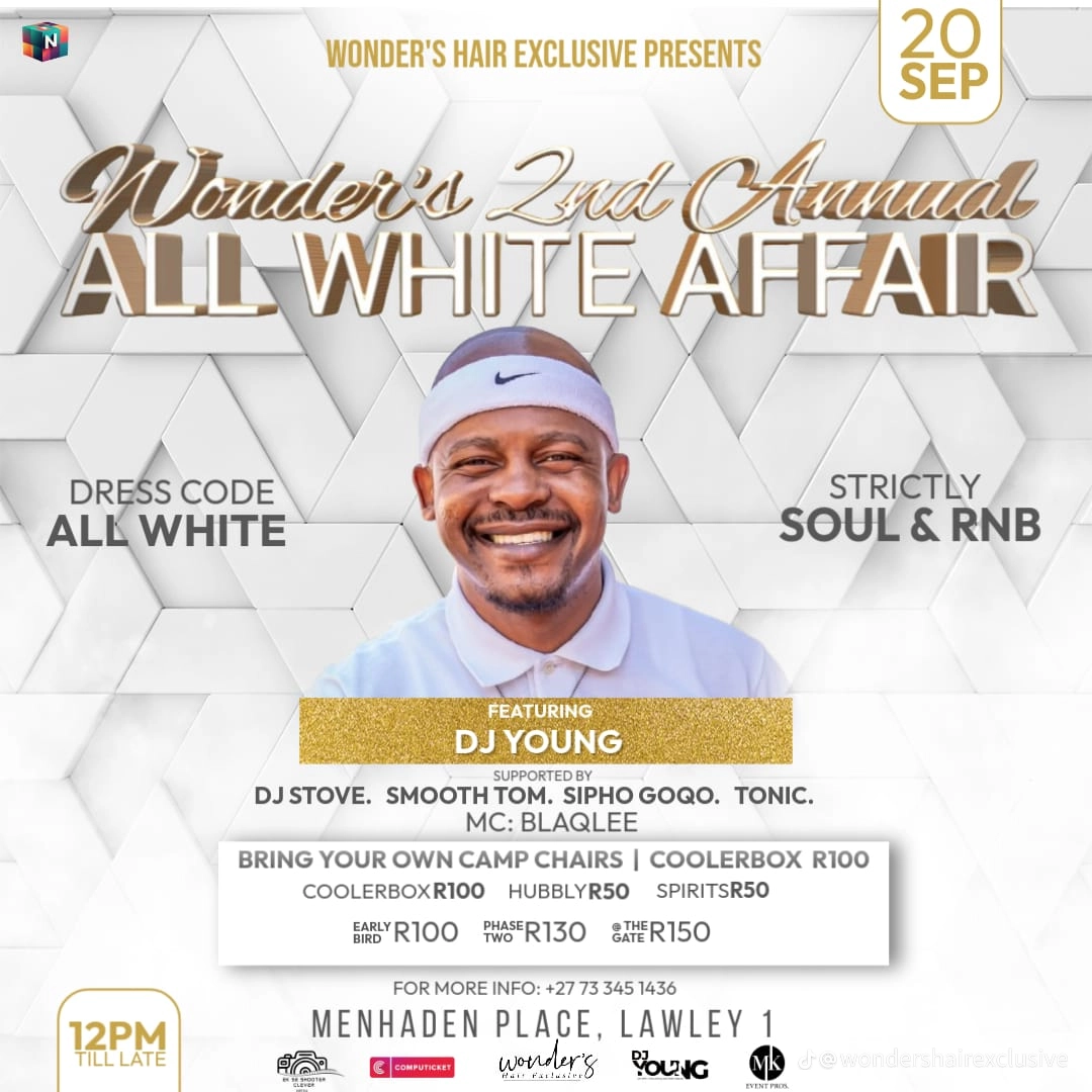 Wonder's 2nd Annual All White Affair