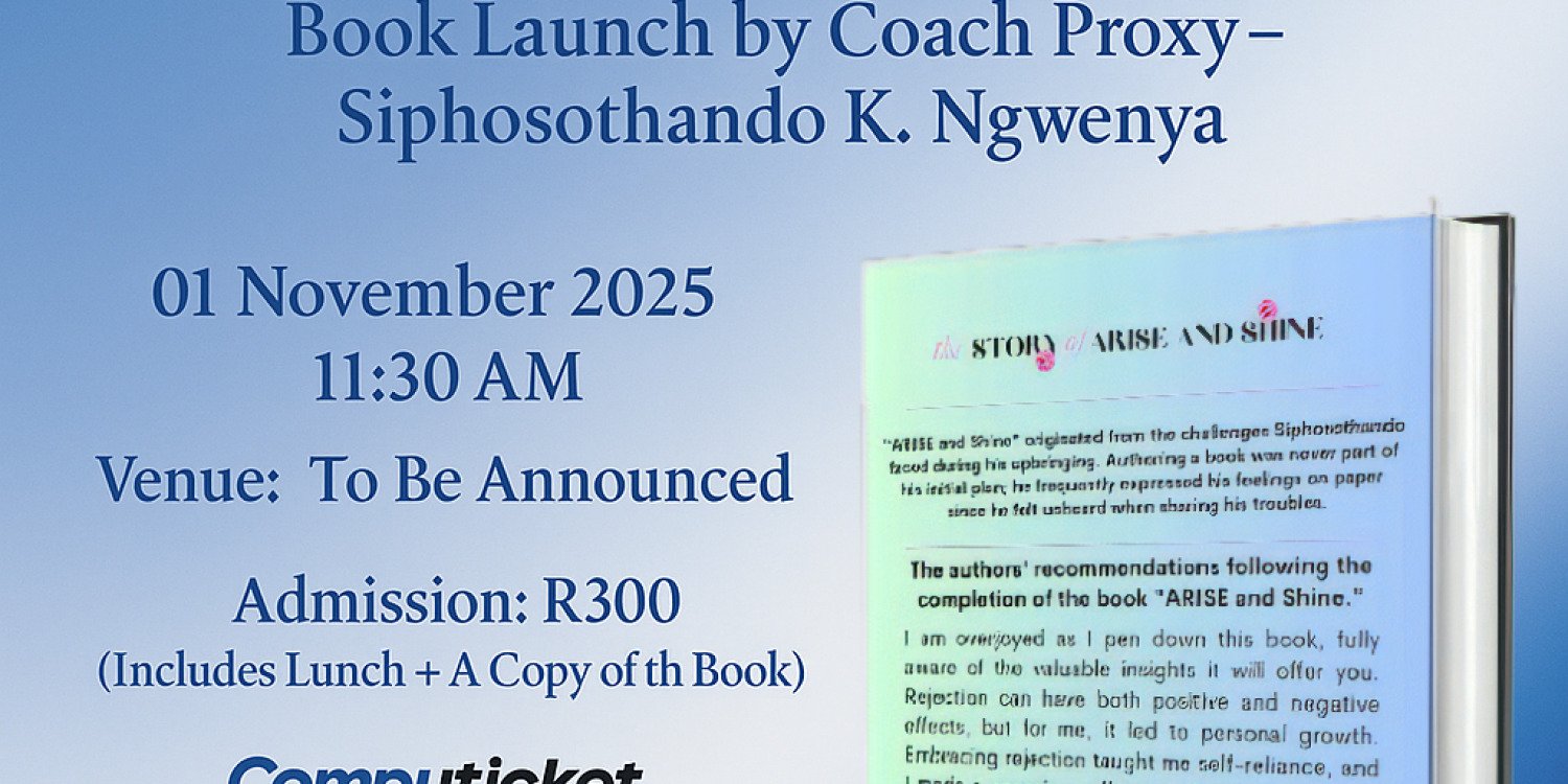 Arise and Shine book Launch