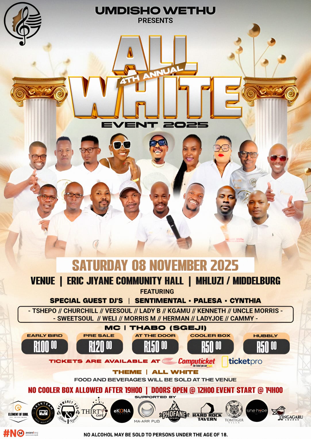 Umdisho Wethu 4th Annual All White Event 2025