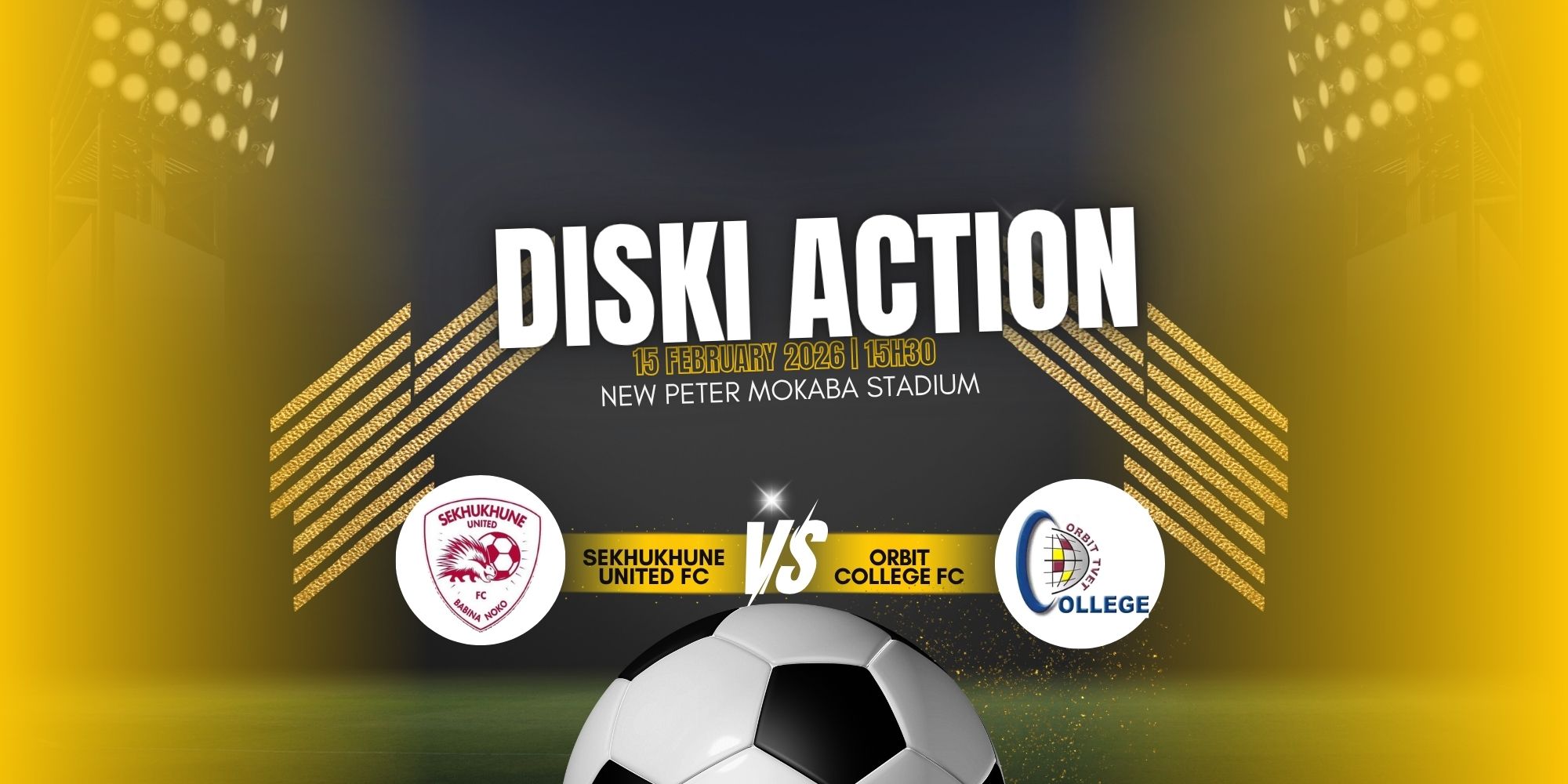 Sekhukhune United FC vs Orbit College FC