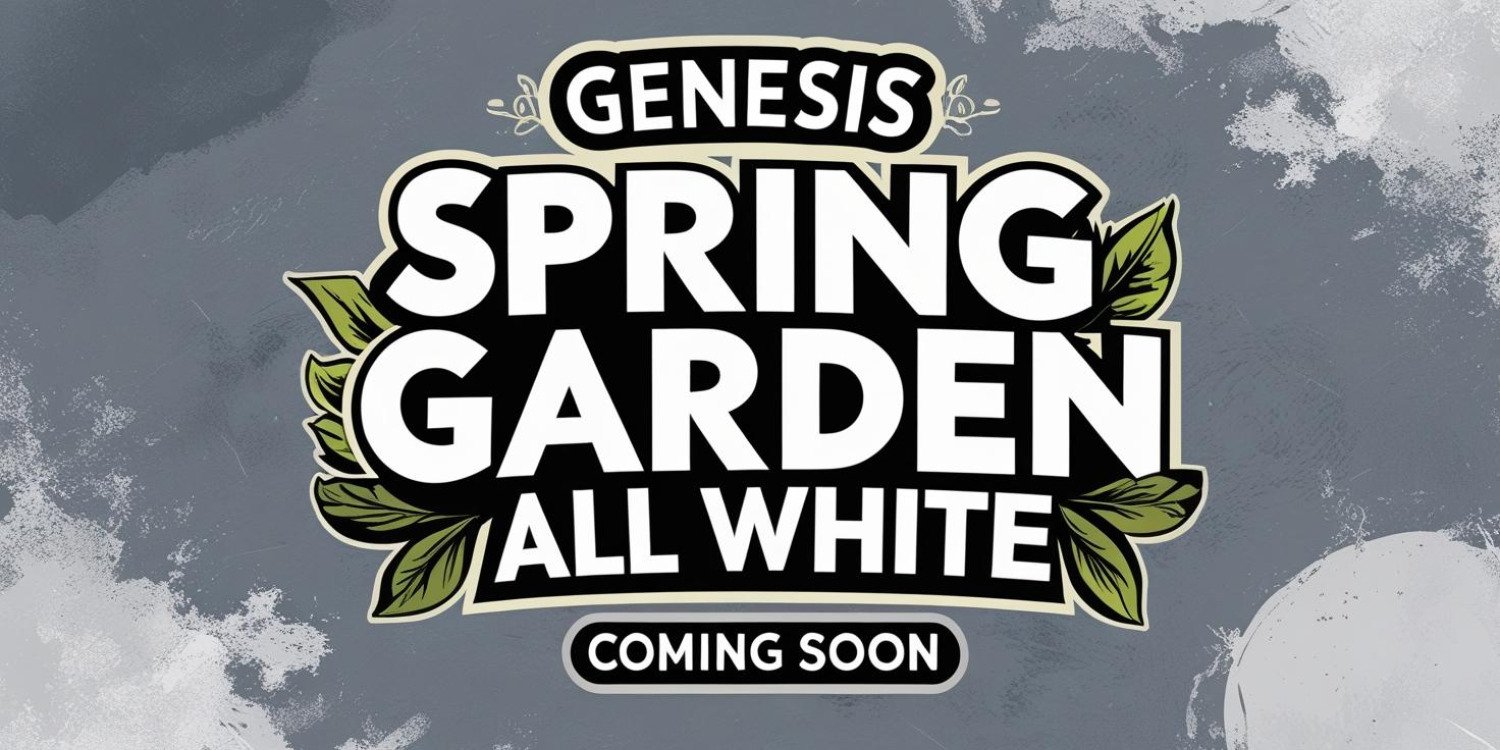 Genesis Spring Garden All White