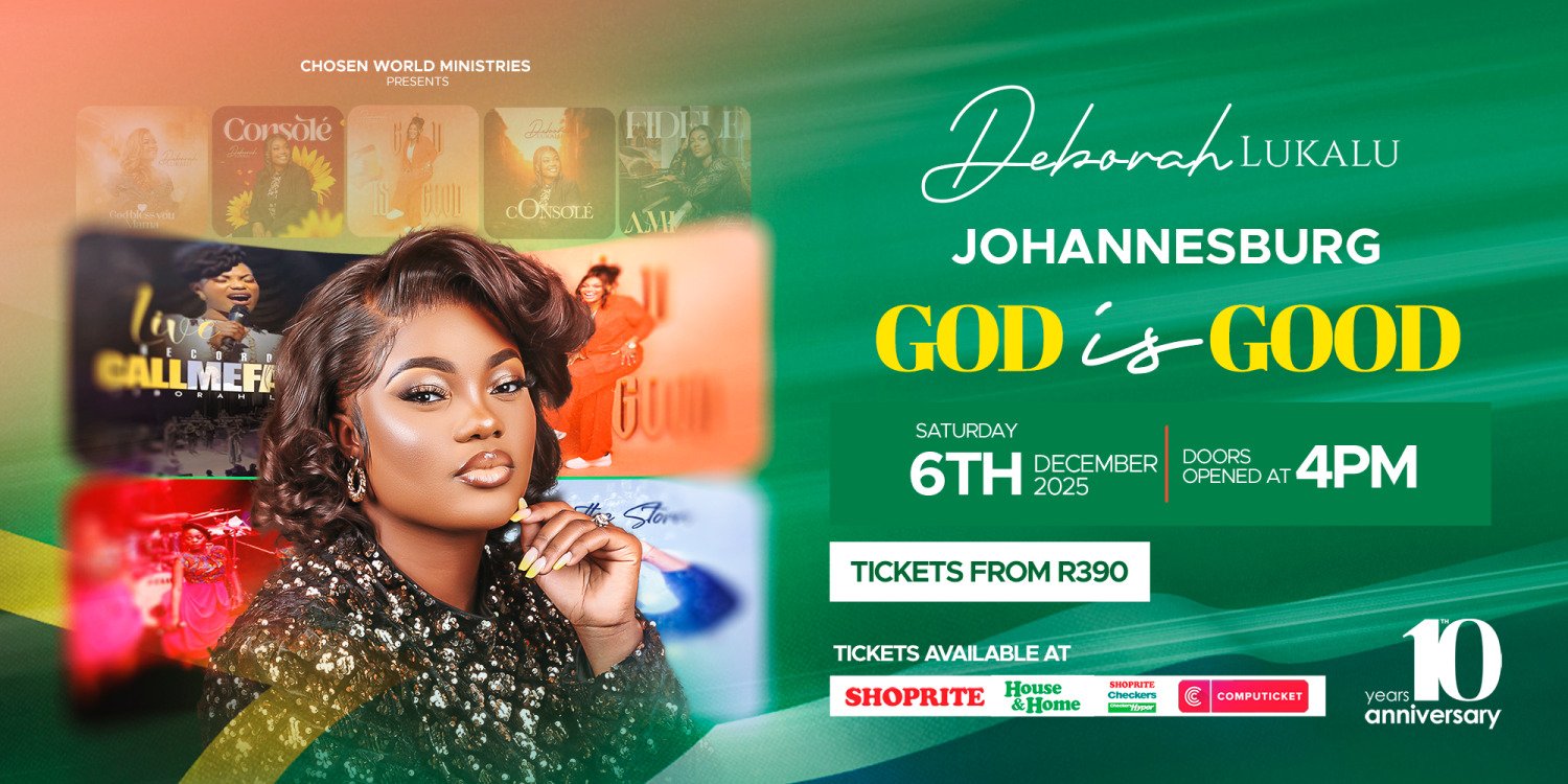 Deborah Lukalu – God is Good Johannesburg