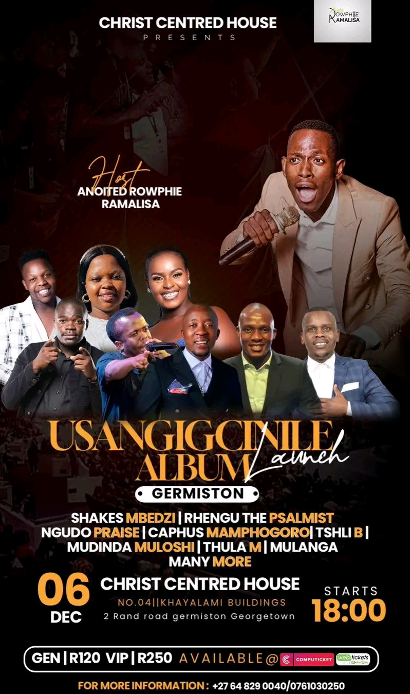 Anointed Rowphie Ramalisa Album Launch