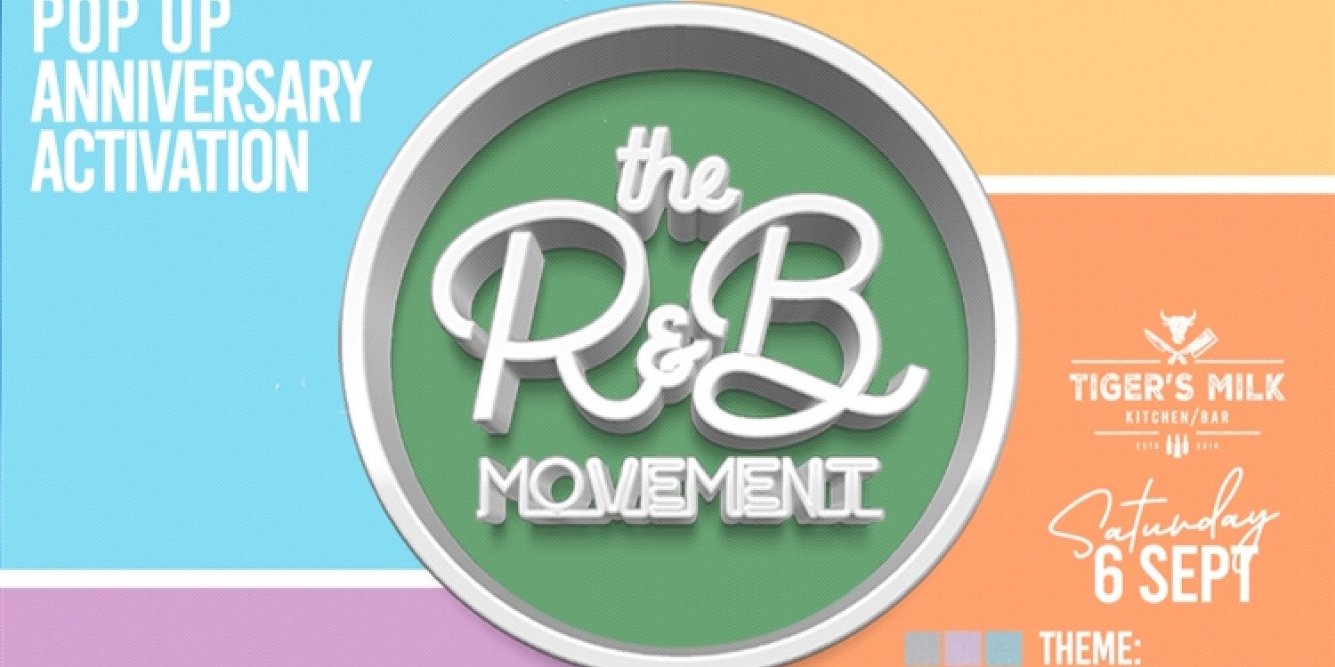 The R&B Movement-Pop Up Edition-Anniversary Activation