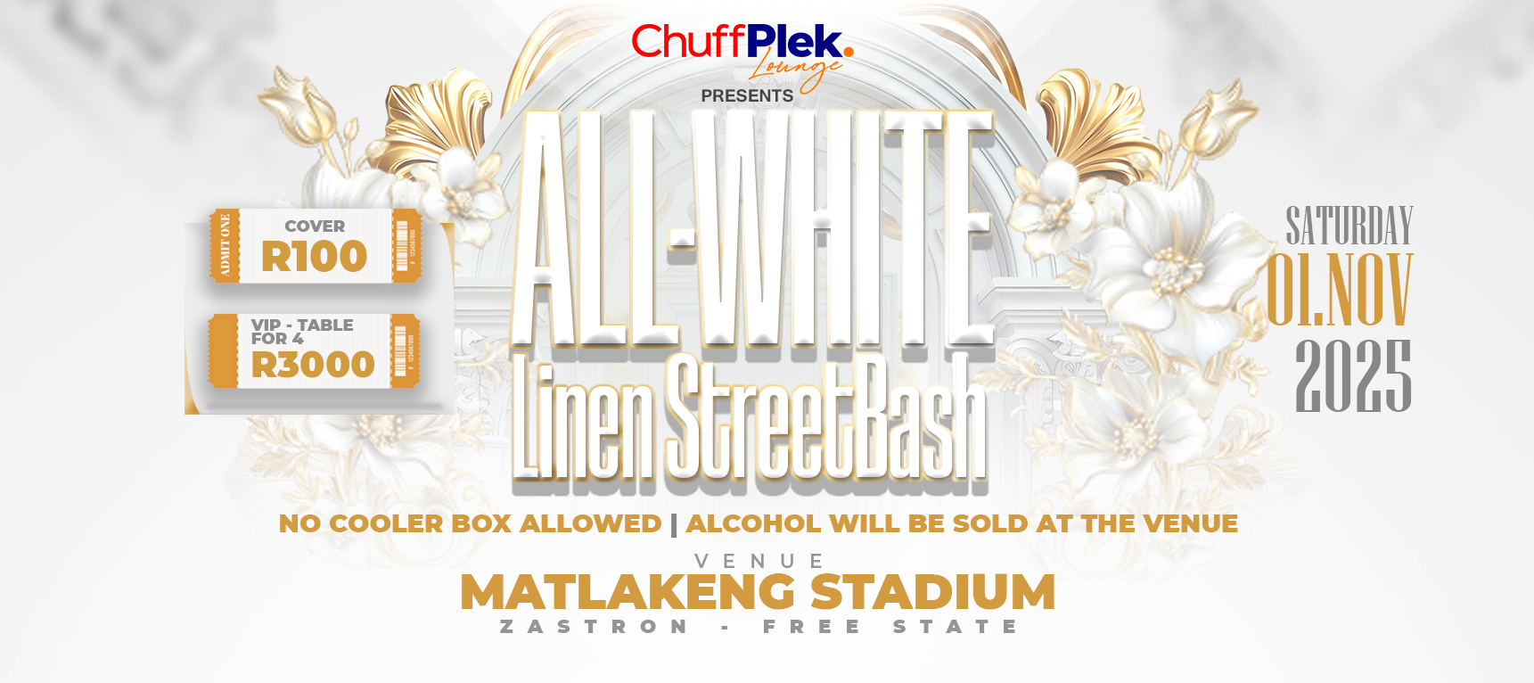 All White Linen Street Bash