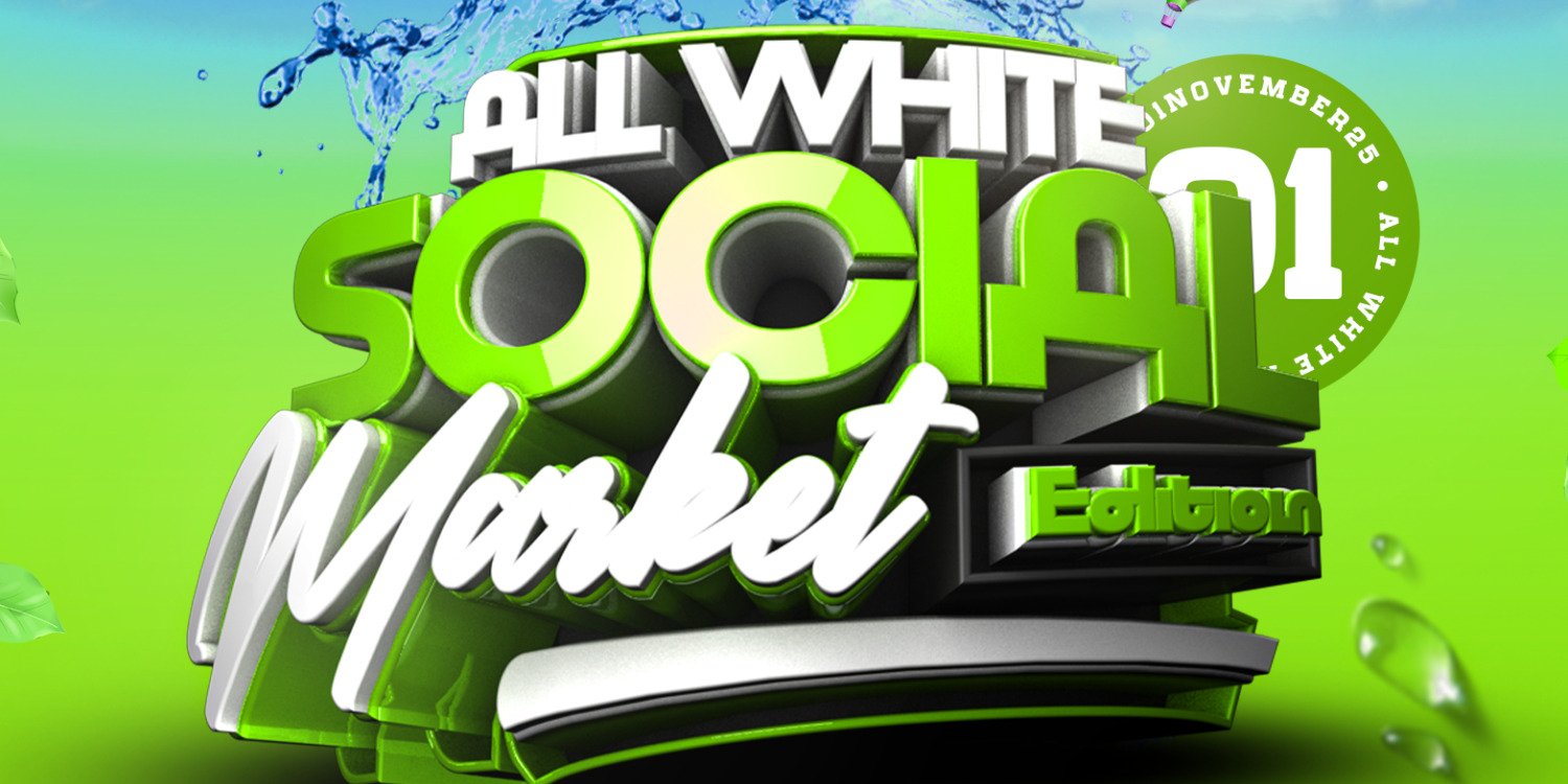 All white x social market