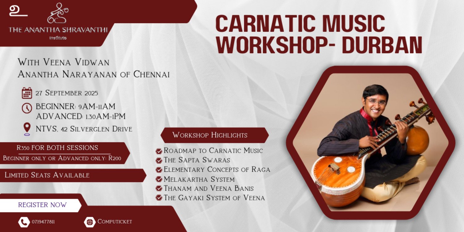 Anantha Shravanthi Veena Workshop- Durban