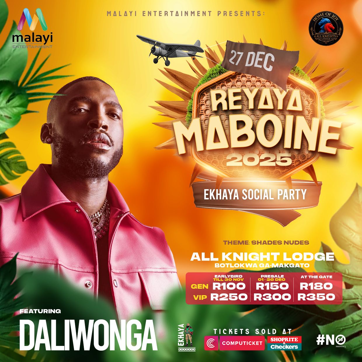 REYAYA MABOINE'25 (Ekhaya Social Party)