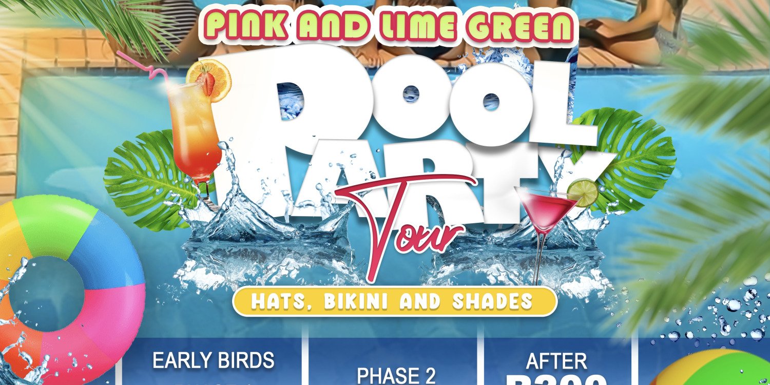 Pink and Lime Green pool party Vryburg