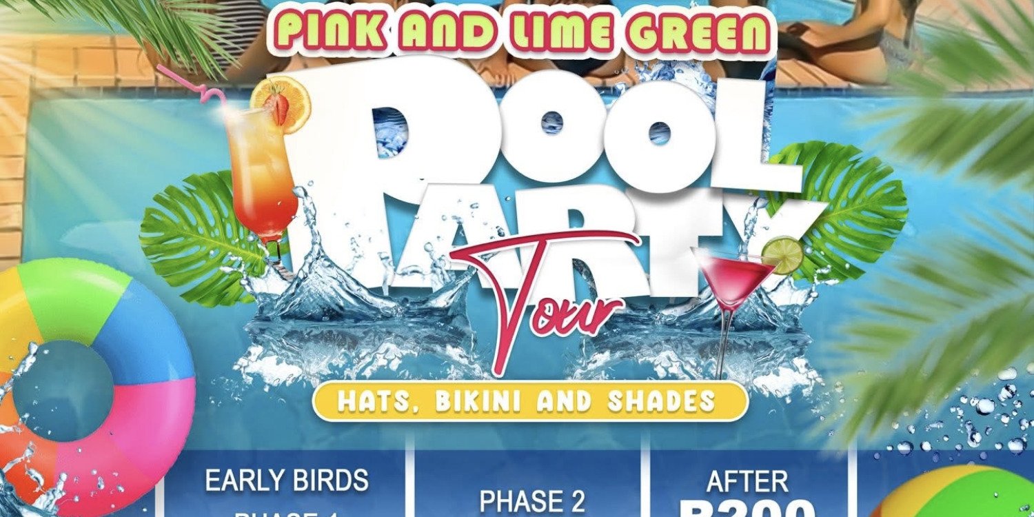 Pink and Lime Green pool party Mahikeng