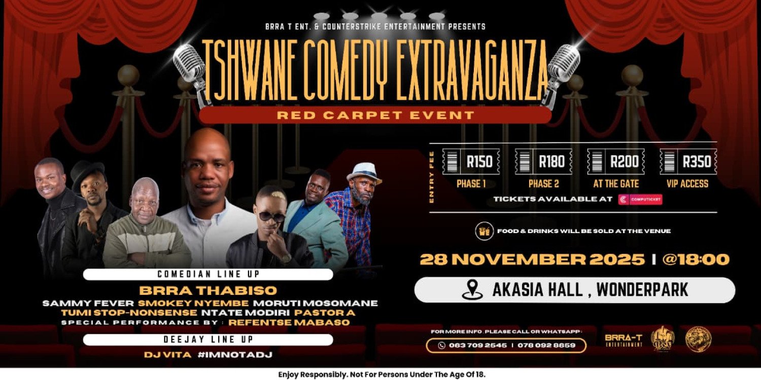 Tshwane Comedy Extravaganza