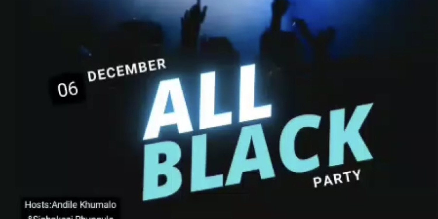 All Black Party
