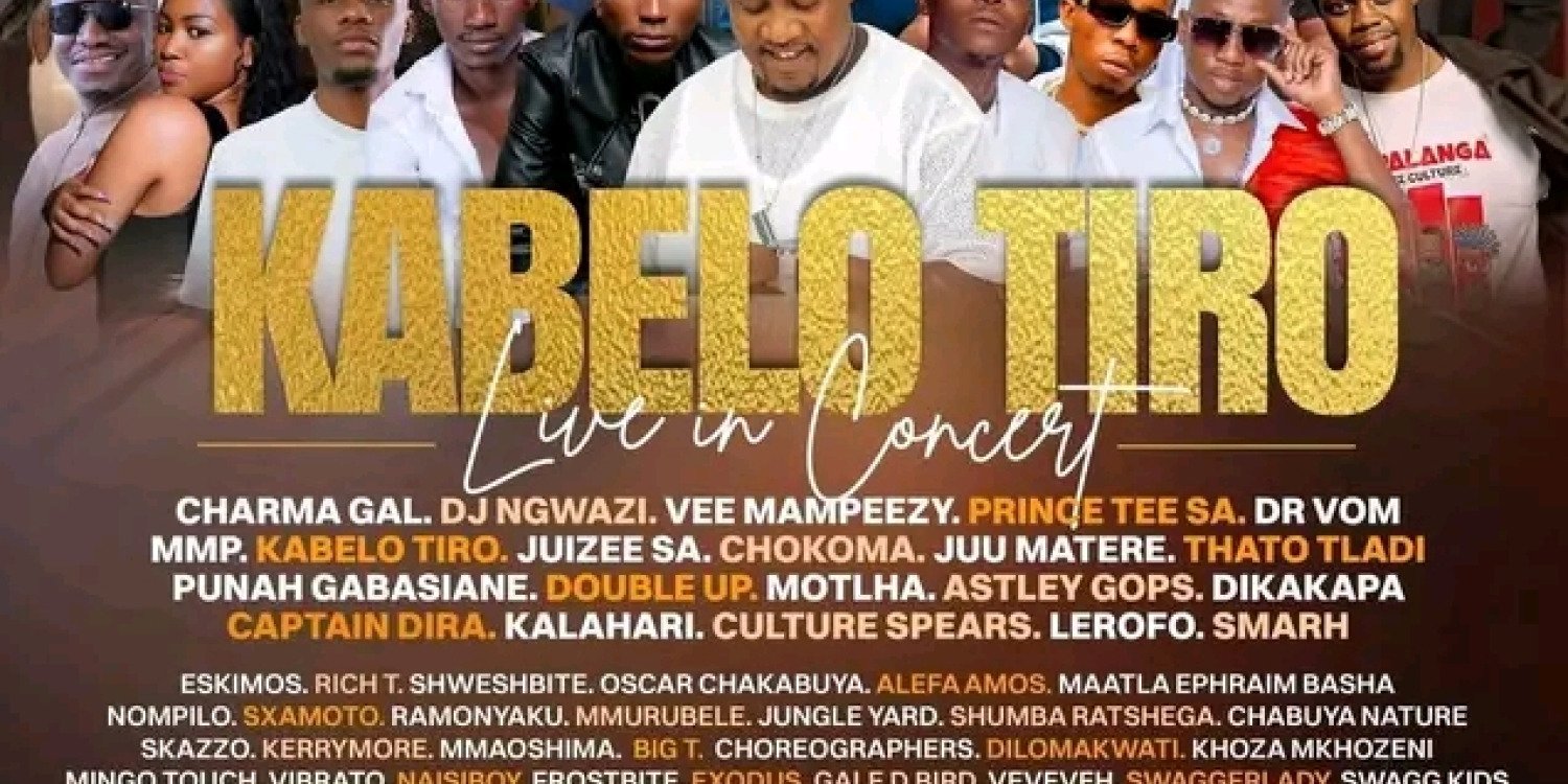 KABELO TIRO LIVE IN CONCERT ENTERTAINMENT