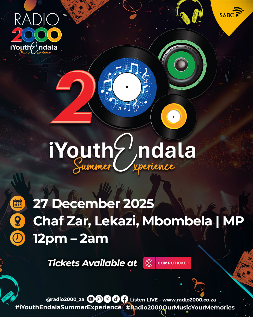 Radio2000 iYouth Endala - Summer Experience (Mpumalanga)