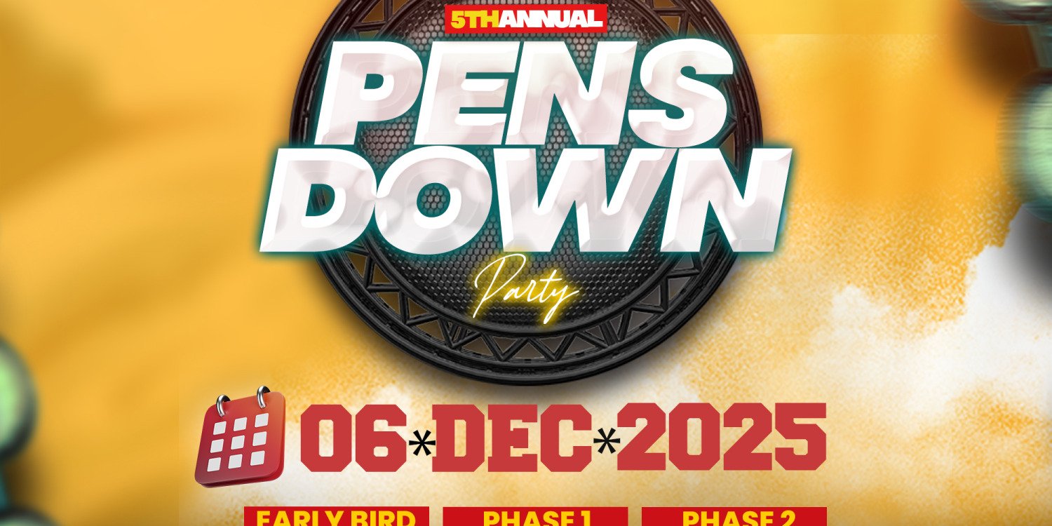 5th Annual Pens Down Party