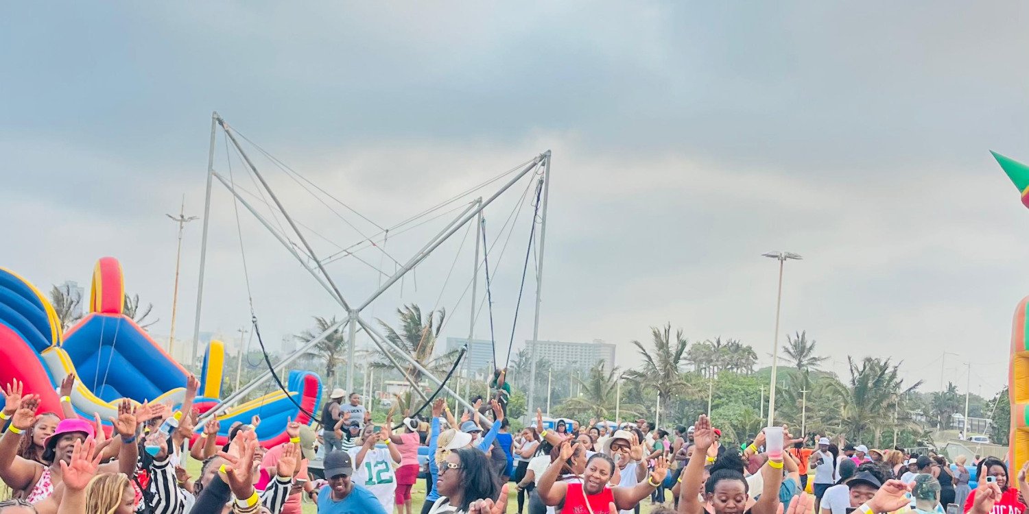 Umgowo Adult Jumping Castle Fun Day- Durban