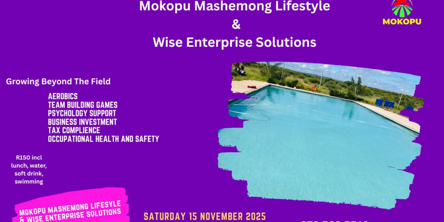 mokopu mashemong lifestyle- aerobics,lunch