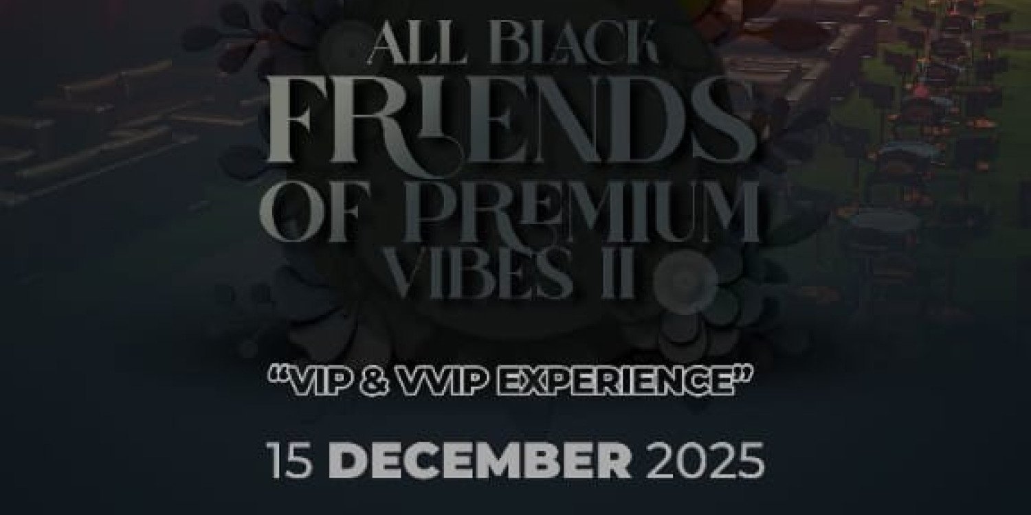 All Black Friends Of Premium Vibes
