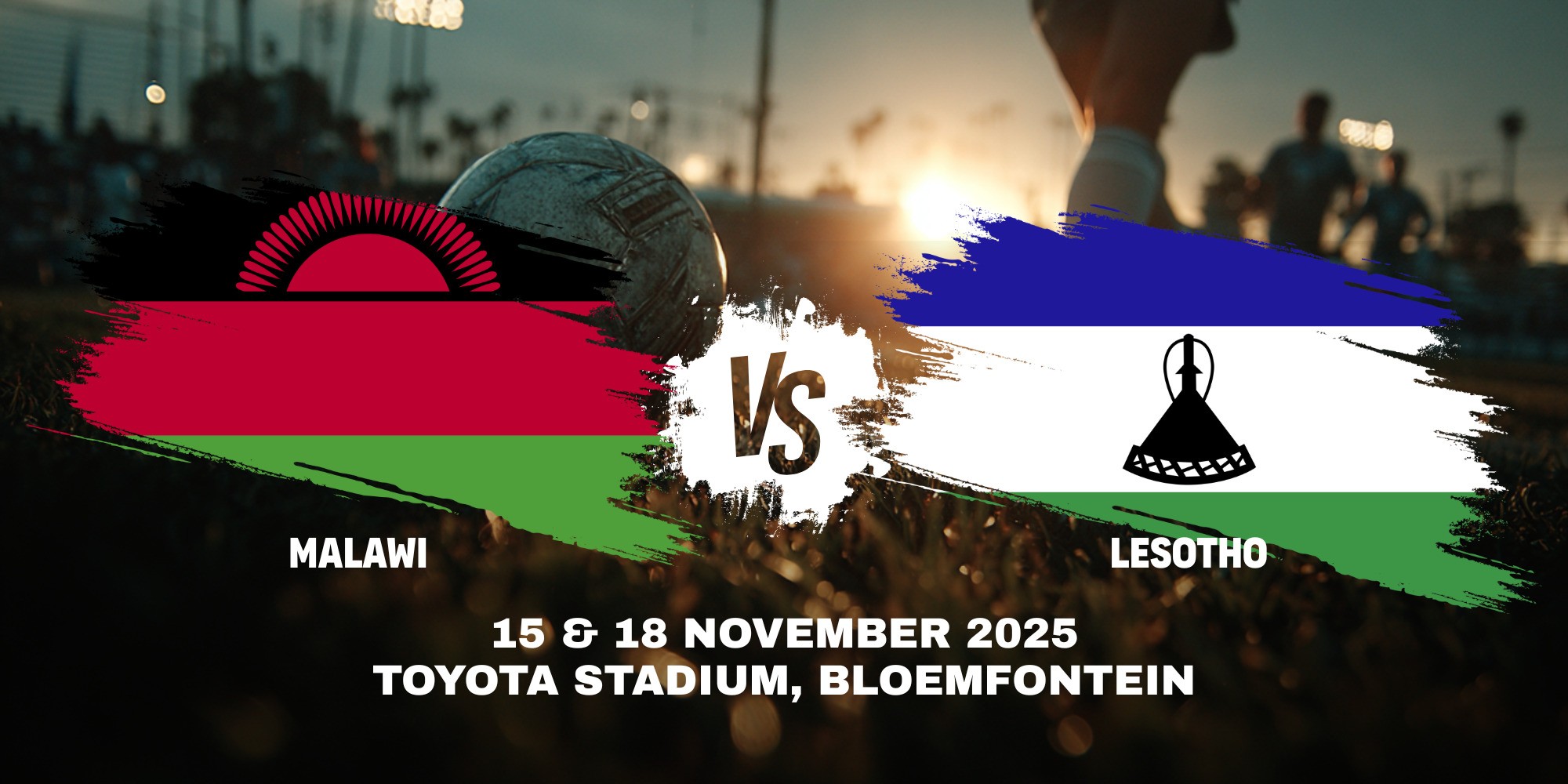 INTERNATIONAL FRIENDLY MATCHES - LESOTHO vs MALAWI