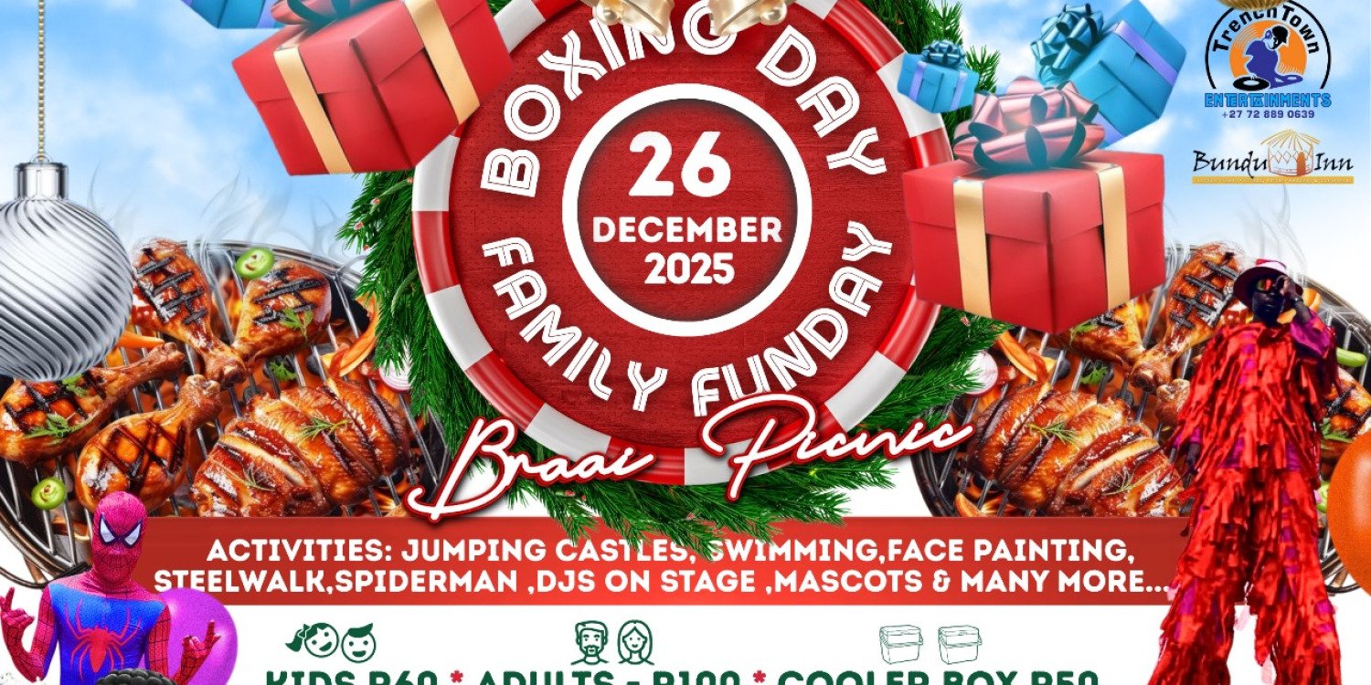 Boxing Day Celebration Family Braai Picnic 