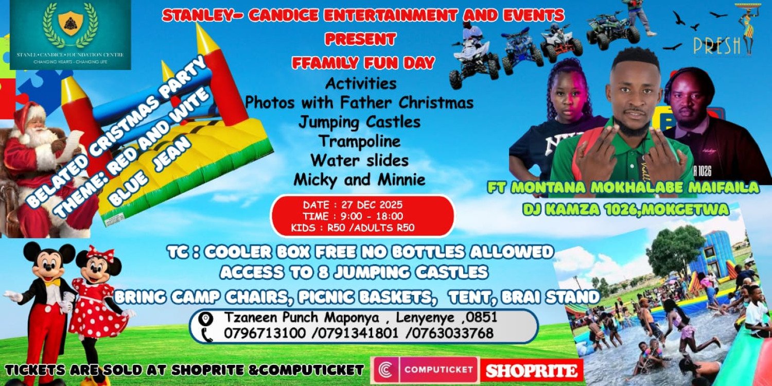 BELATED CHRISTMAS Party Family fun day