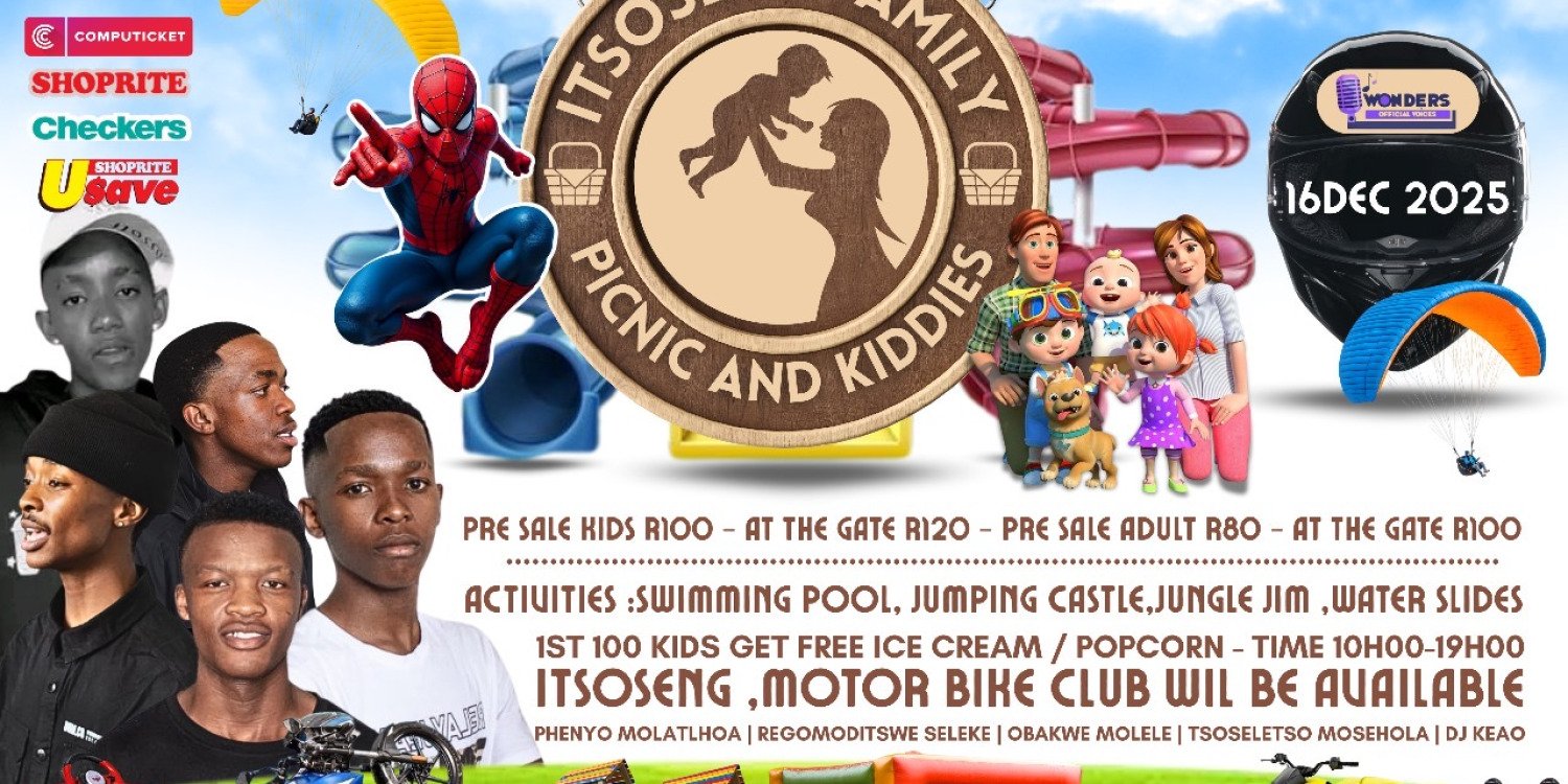 Itsoseng family picnic and kiddies