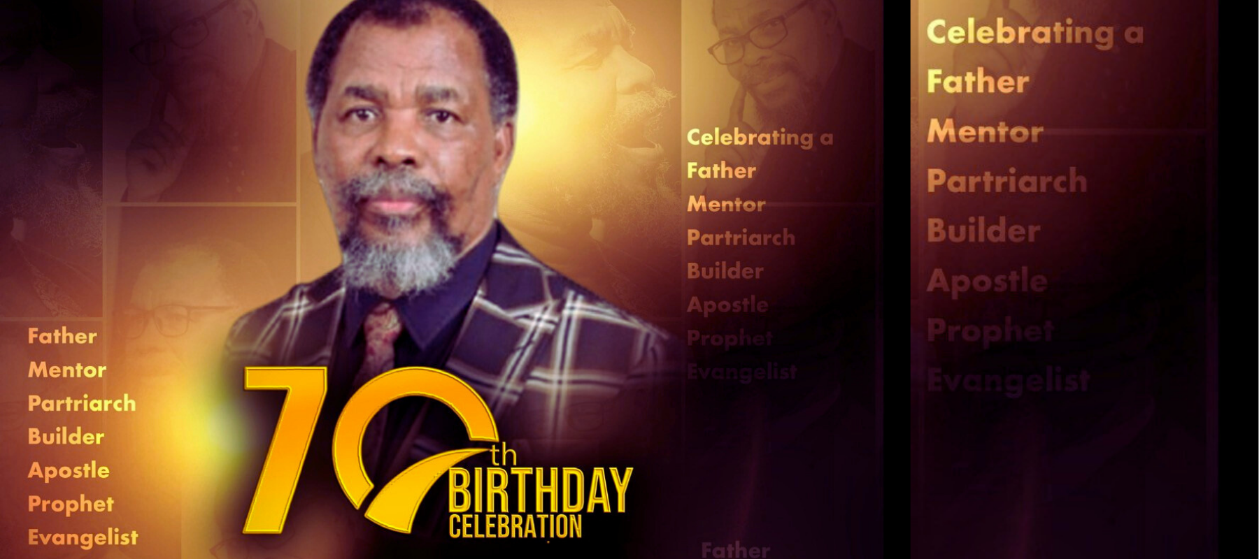 70th Celebration of Prophet/Dr TA Ralekholela