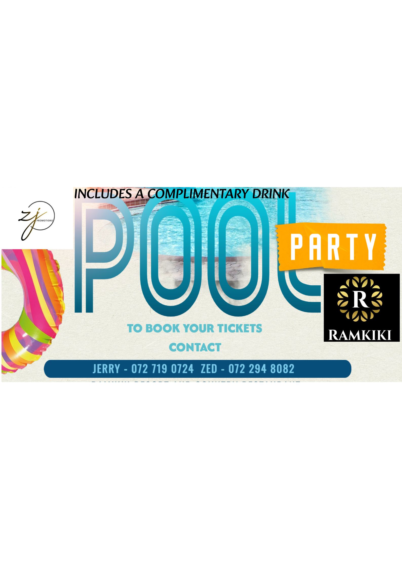 Z&J Promotions Pool party