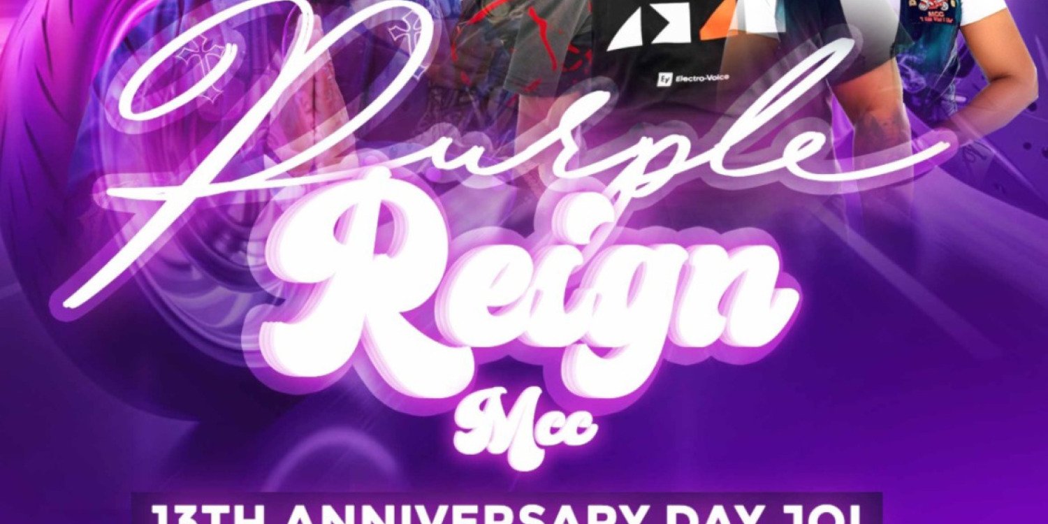 Purple Reign MCC 13th Anniversary Day Jol