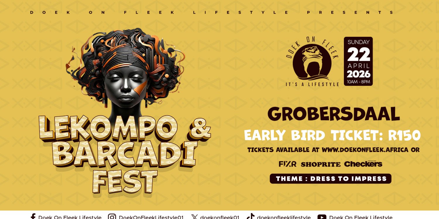Doek On Fleek Lekompo and Bacardi Fest Groblersdal